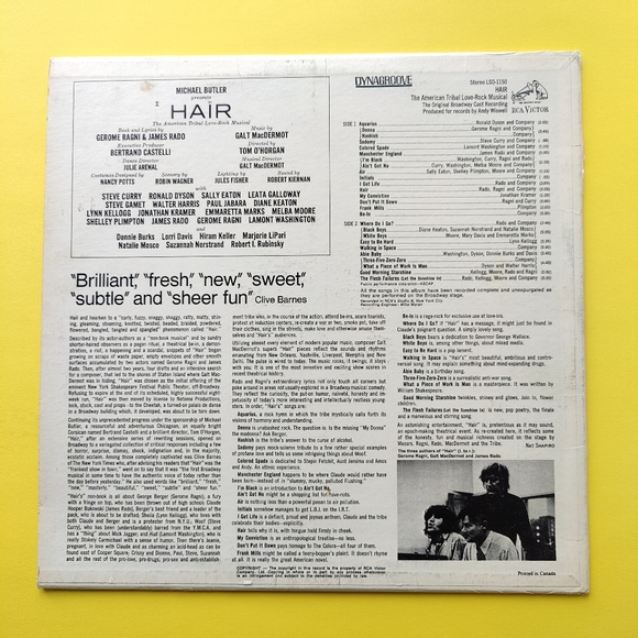 Vintage Album | Hair The American Tribal Love-Rock Musical - Picture 4 of 5